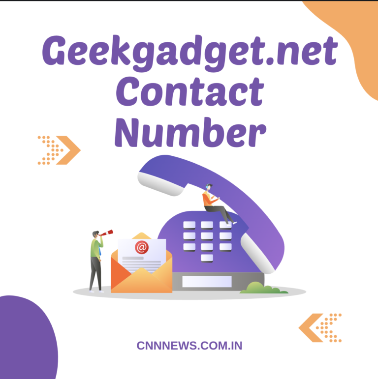 Geekgadget.net Contact Number